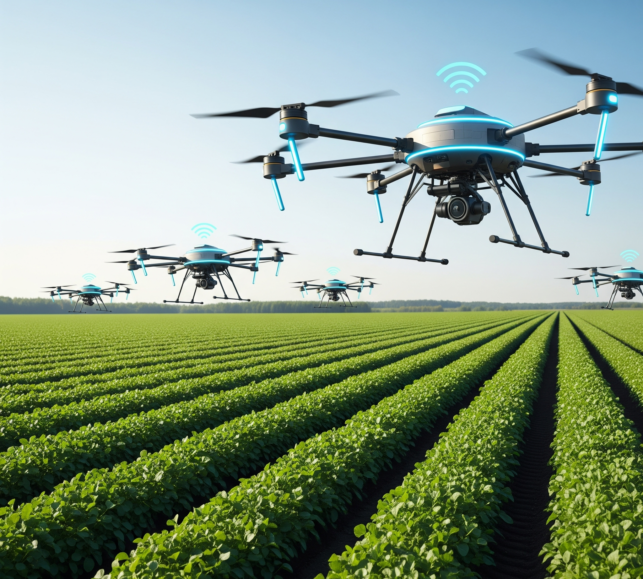 Akıllı Tarım Devrimi: Dronlar ve Sensörler Tarlaları Nasıl Değiştiriyor?