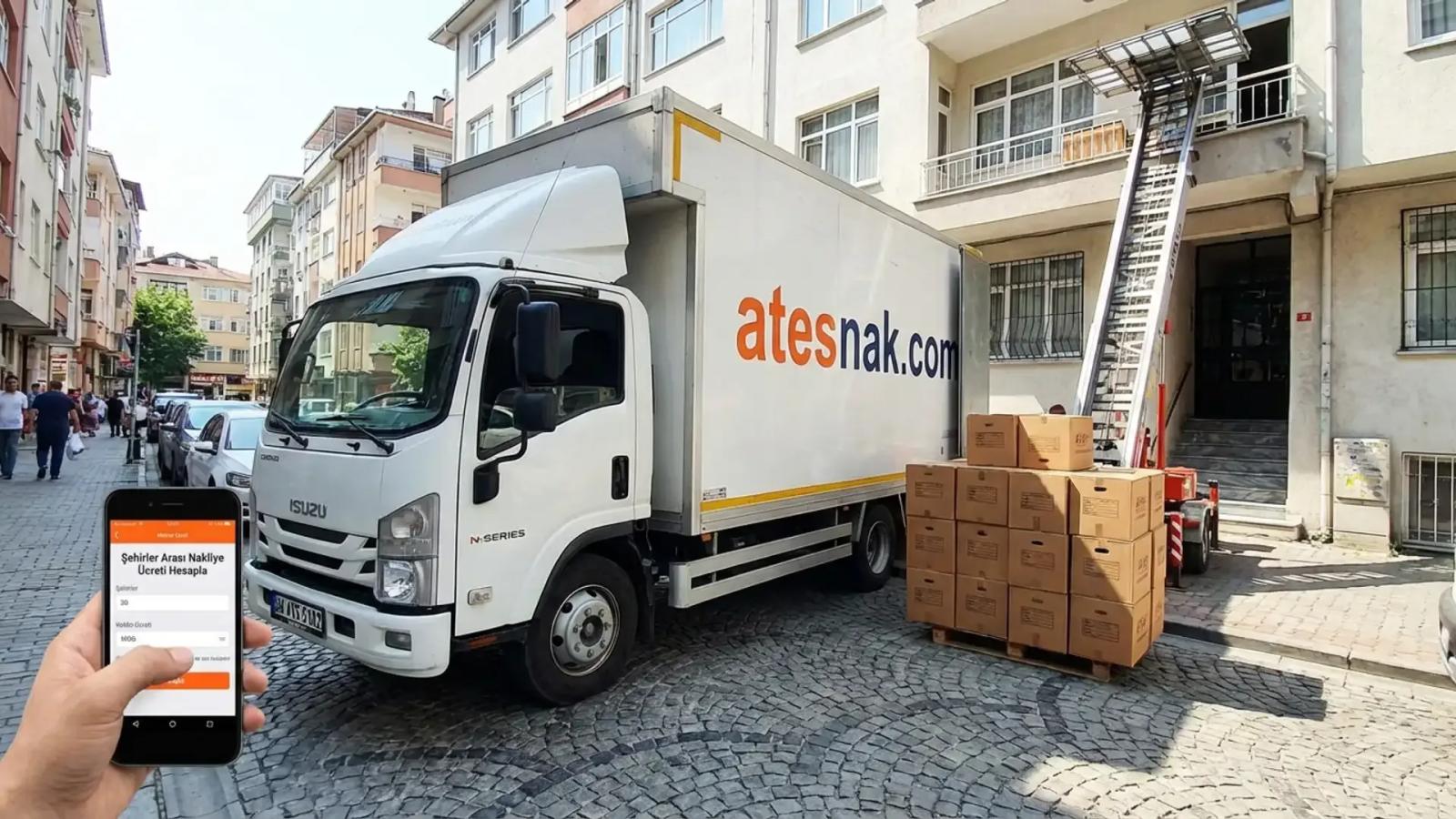 Şehirler Arası Nakliye Ücreti Hesapla Nakliye Ücreti Hesaplama - Ateşnak Nakliyat