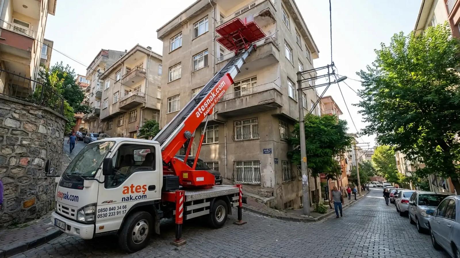 Kartal Asansör Kiralama - Ateşnak Nakliyat
