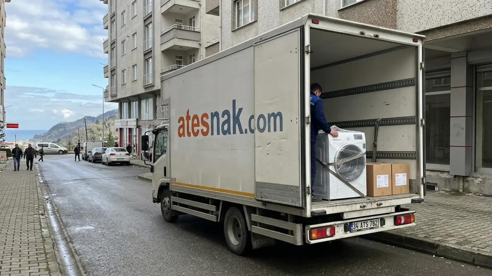 İstanbul Rize Parça Eşya Taşıma - Ateşnak Nakliyat