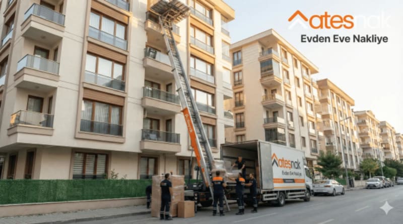 Ateşnak Ucuz Evden Eve Nakliyat Asansörlü