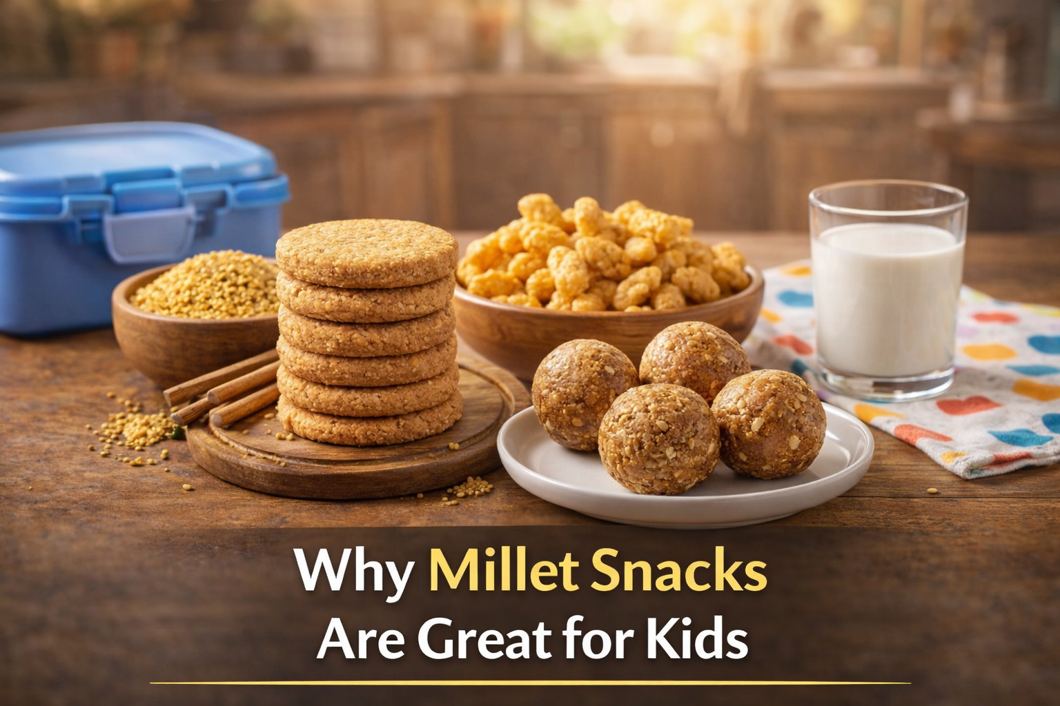 Why Millet Snacks Are Great for Kids