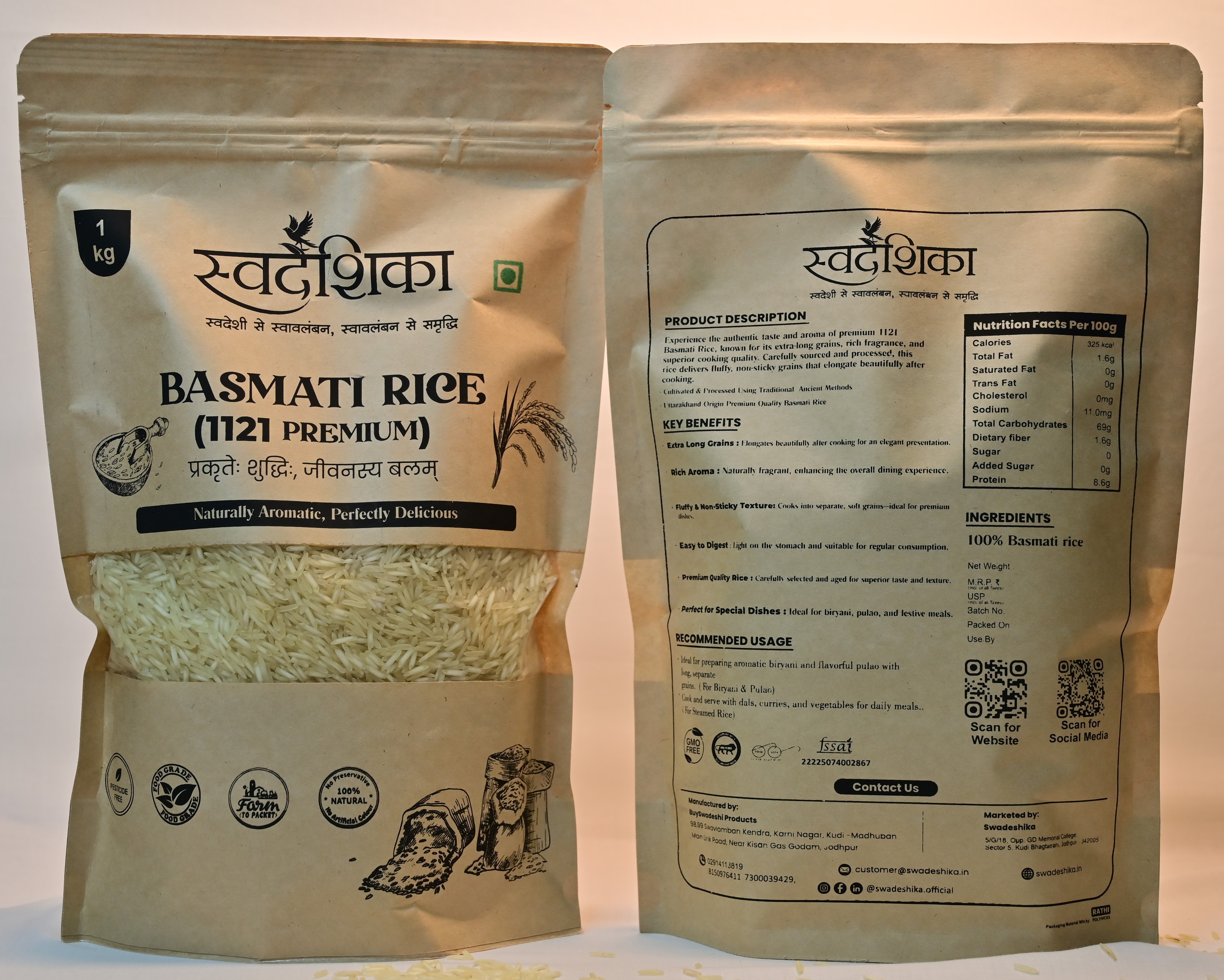 Pusa Basmati Rice 1121 2
