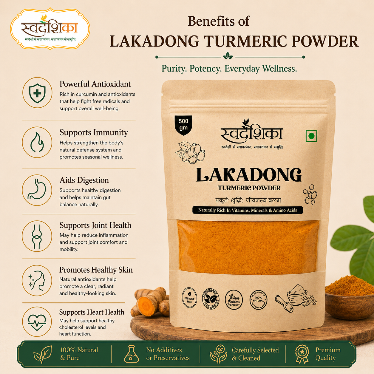 Lakadong Turmeric Powder 4