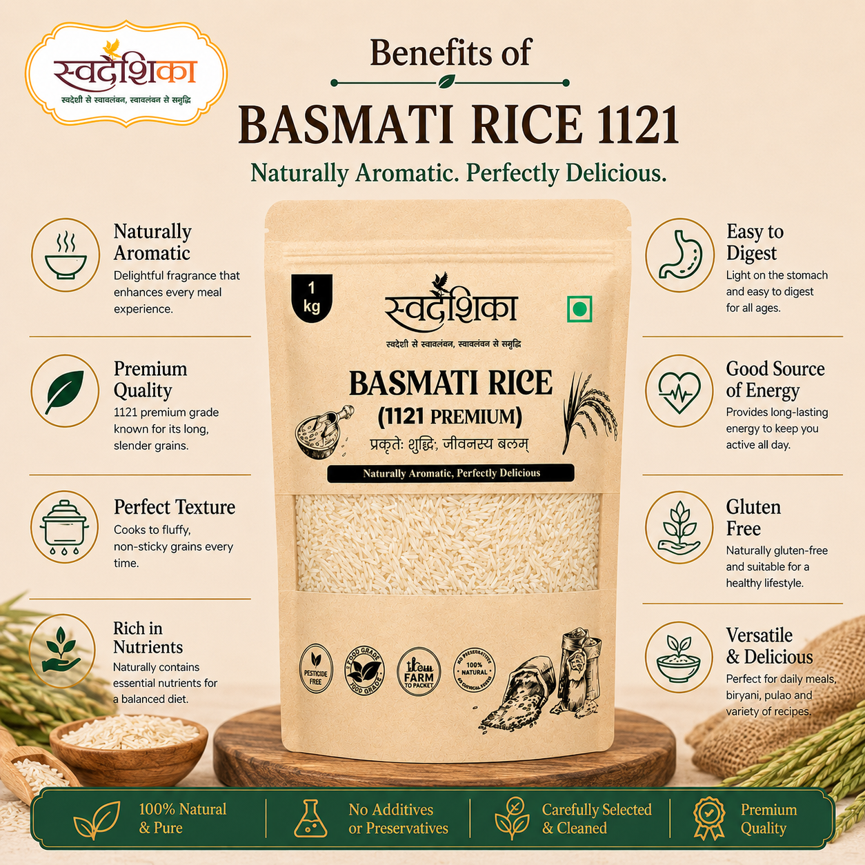 Pusa Basmati Rice 1121 4