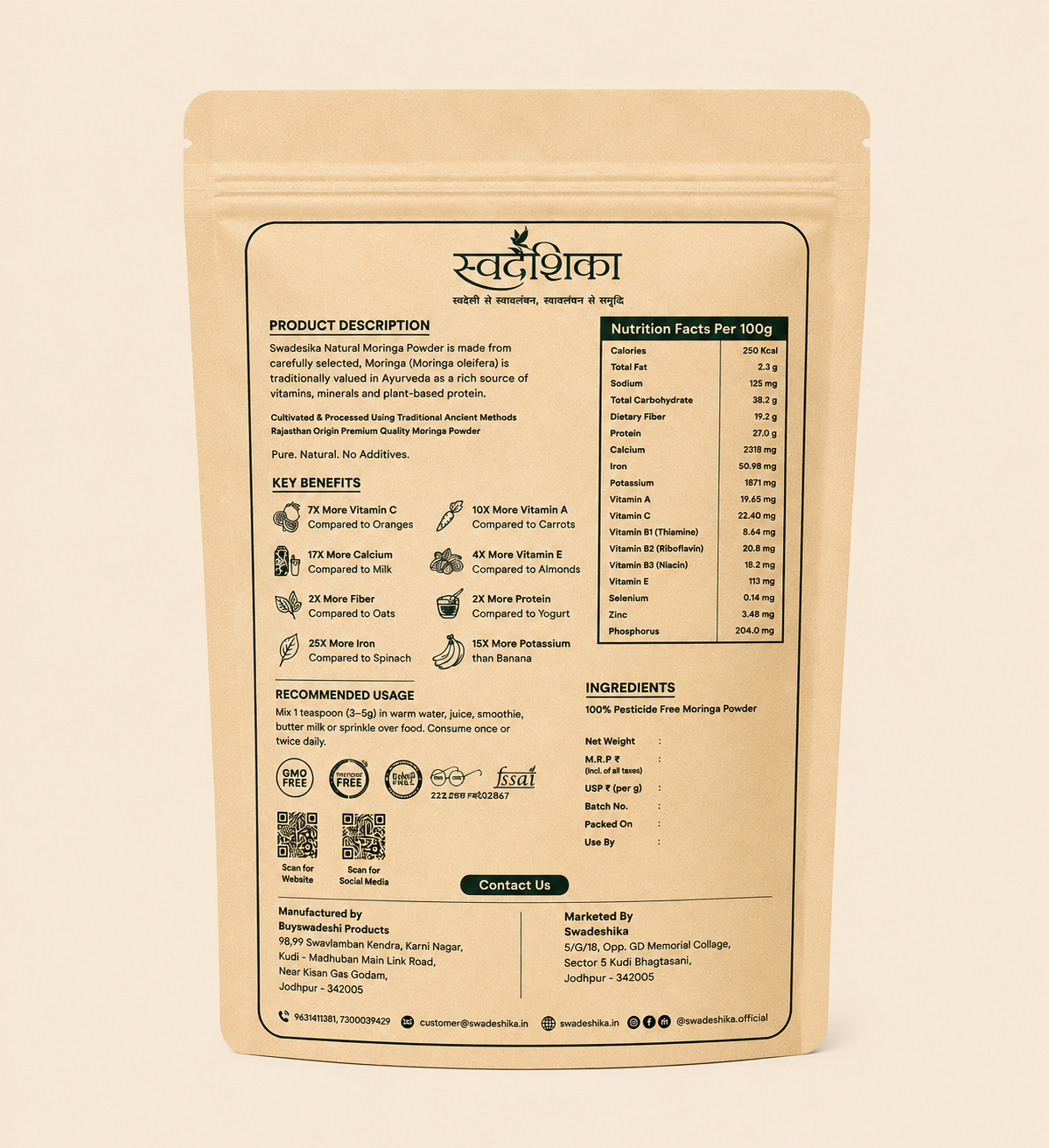 Moringa Powder 2