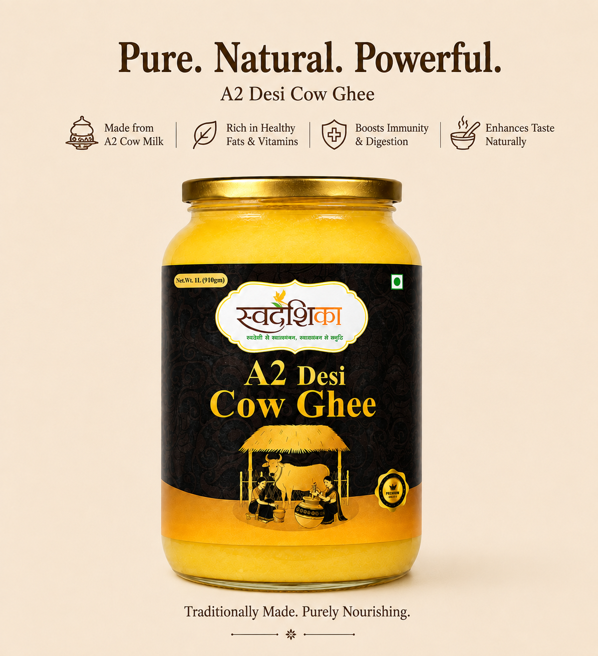A2 Desi Cow Ghee 2