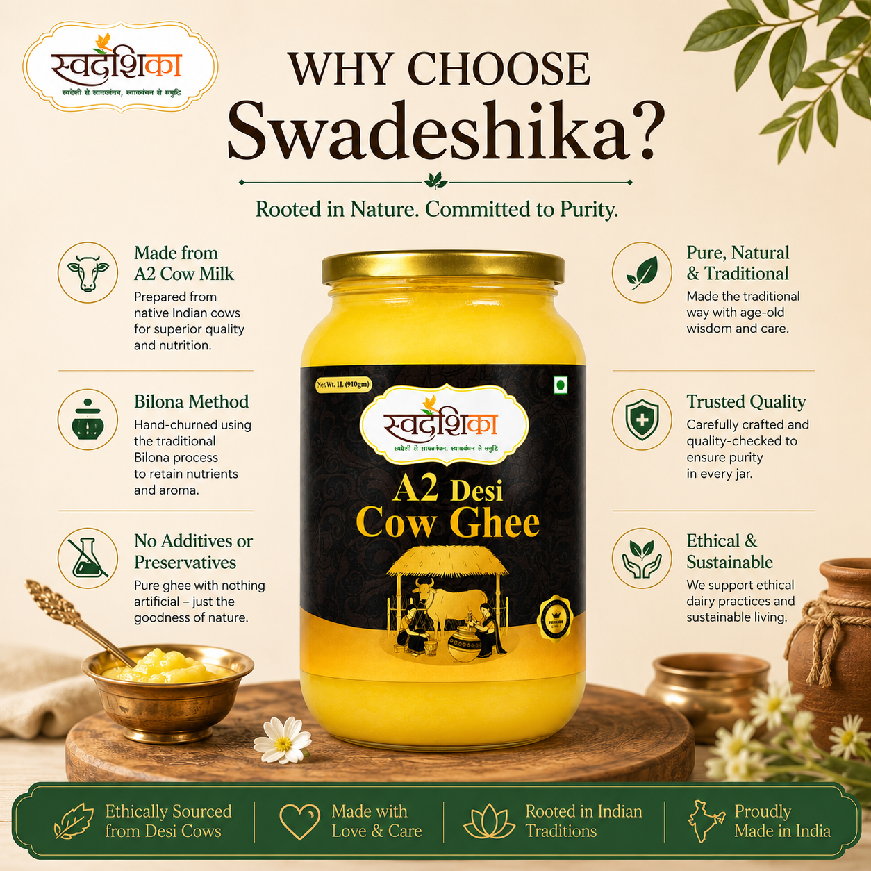 A2 Desi Cow Ghee 4