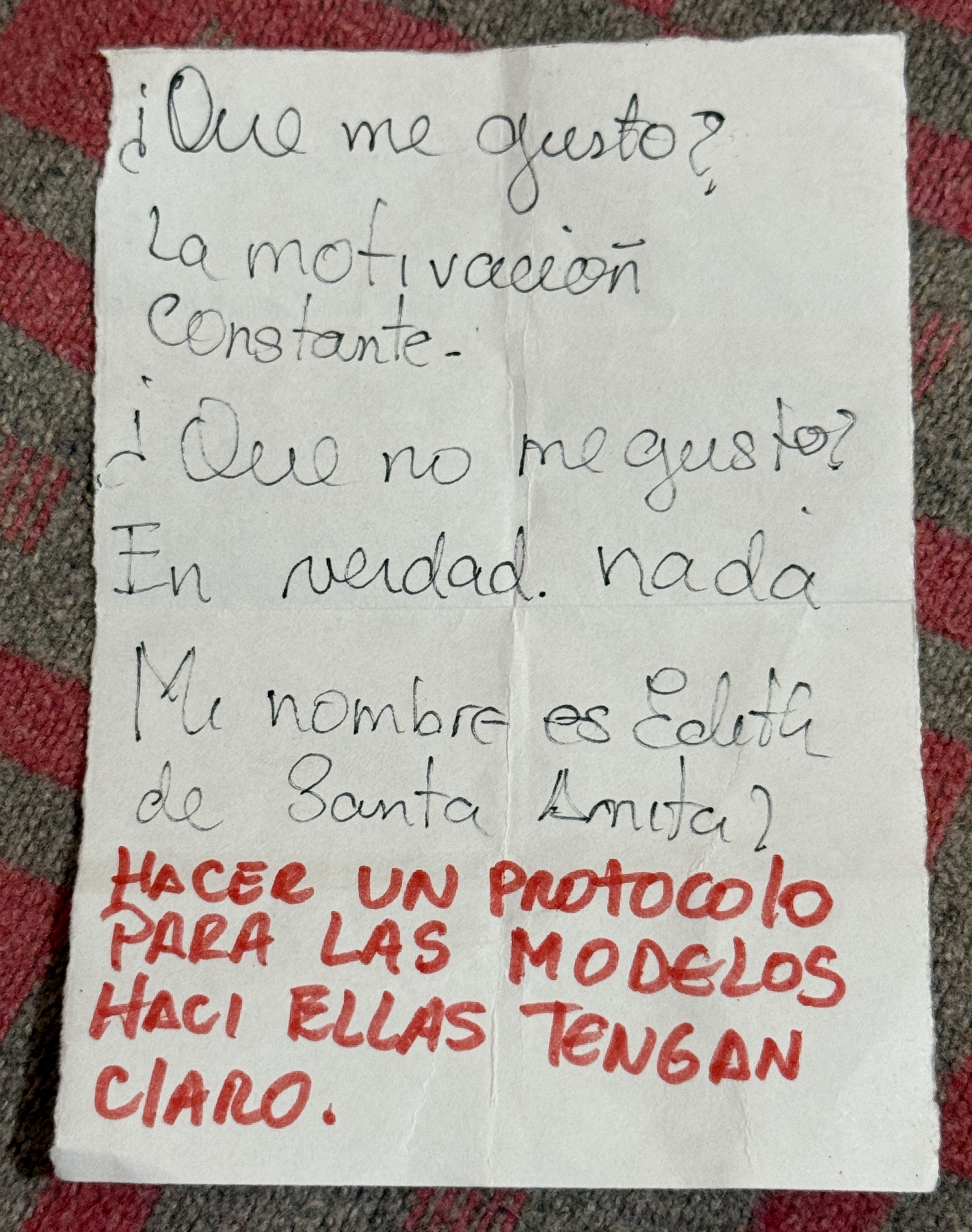 Foto del testimonio