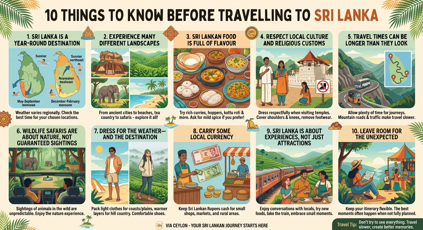 10 Things to Know Before Travelling to Sri Lanka