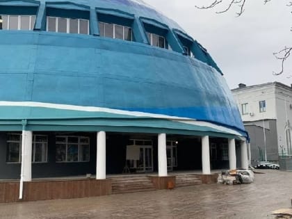 В Мариуполе завершают восстановление спорткомплекса «Садко»