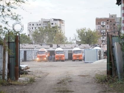 В Мариуполе идет восстановление бывших общежитий