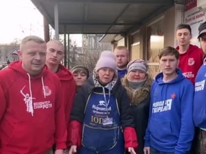 Волонтеры «Молодой Гвардии Единой России» и «Волонтерской Роты» продолжают помогать жителям Мариуполя