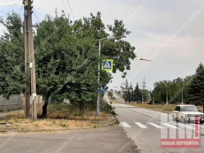 В Орджоникидзевском районе, на улице Олимпийской, восстановили подсветку пешеходного перехода