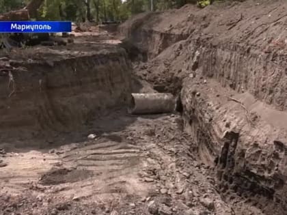 В Мариуполе специалисты восстановят более 2.5 километров сетей водоснабжения и водоотведения!