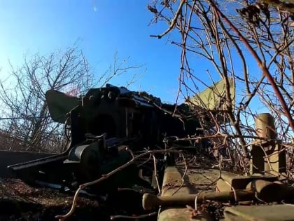 Уничтожения огневой точки противника в н.п. Марьинка
