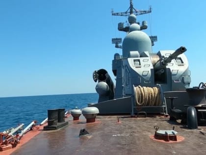 Экипажи кораблей Черноморского флота выполнили ракетные стрельбы по надводным целям в ходе учения