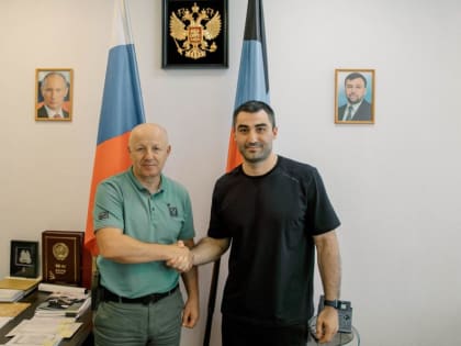 Олег Моргун: Провел рабочую встречу с советником Главы Республики Станиславом Дзасоховым