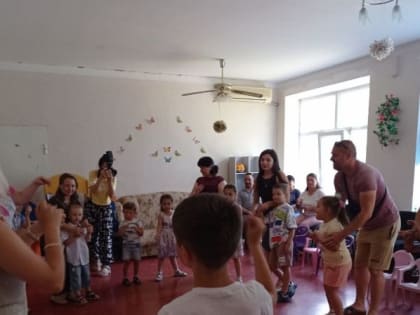 На левобережье для детей-инвалидов провели незабываемый праздник