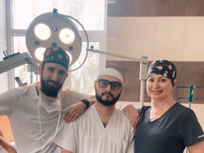 В отделении микрохирургии конечностей Республиканского травматологического центра впервые выполнено оперативное вмешател