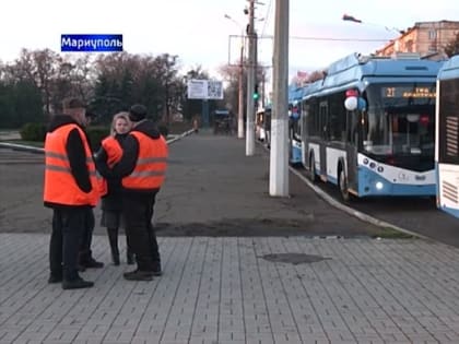 В Мариуполе на маршруты вышли троллейбусы на автономном ходу