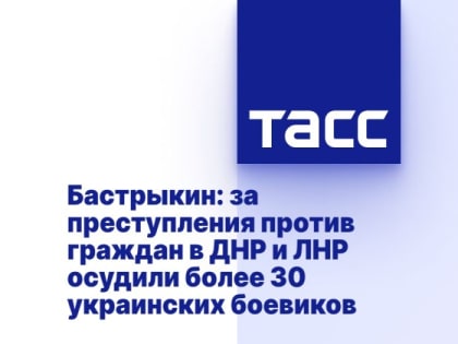 Бастрыкин: за преступления против граждан в ДНР и ЛНР осудили более 30 украинских боевиков