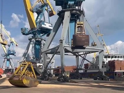 Морской порт Мариуполя осуществил погрузку очередного судна