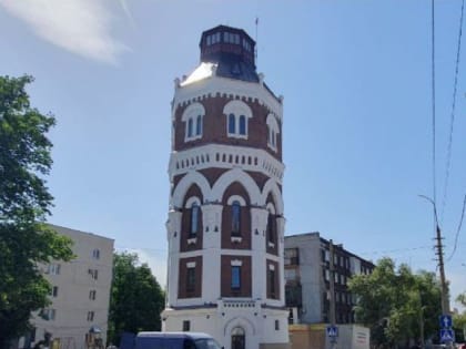 В Мариуполе завершилось восстановление старой водонапорной башни
