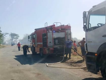 Специалисты МЧС оперативно ликвидировали возгорание в поселке Талаковка