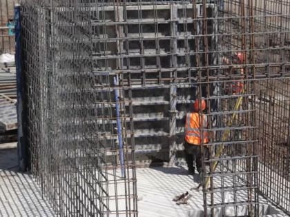 Специалисты Военстроя продолжают строительство филиала Нахимовского военно-морского училища в Мариуполе