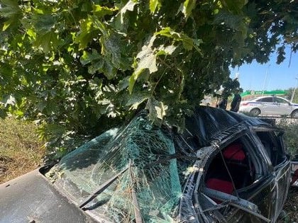 В ДТП на трассе Донецк-Мариуполь пострадали двое детей