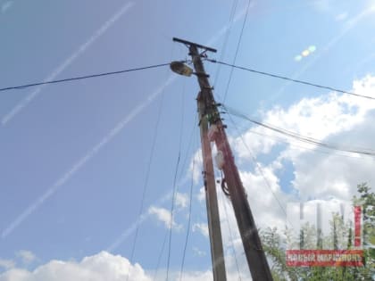 В частные дома Ильичевского района возвращается электроэнергия