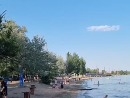 Чингис Дамбиев: Пляж в Мариуполе. Июль 2023 года