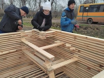 Студенты ДонНАСА, победители конкурса «Твое пространство», реализовали свой проект в Мариуполе