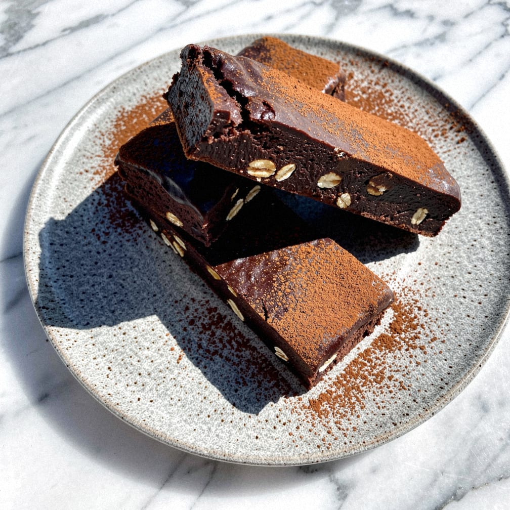 Chocolate black bean protein bars