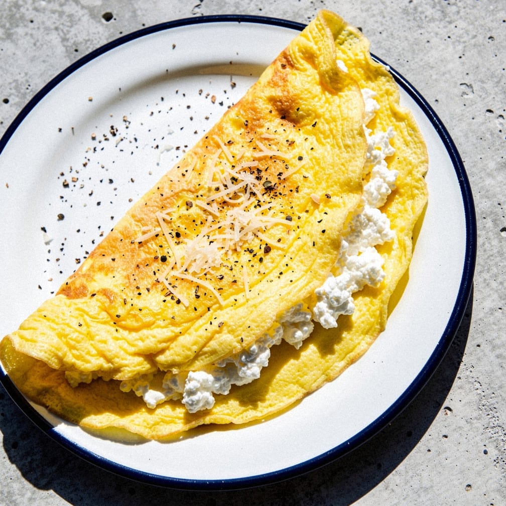 Cottage cheese omelette