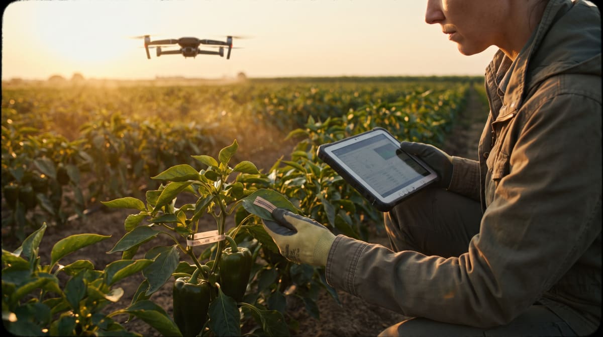 Wearable Plant Sensors Bring Early Warning to Crop Stress Detection