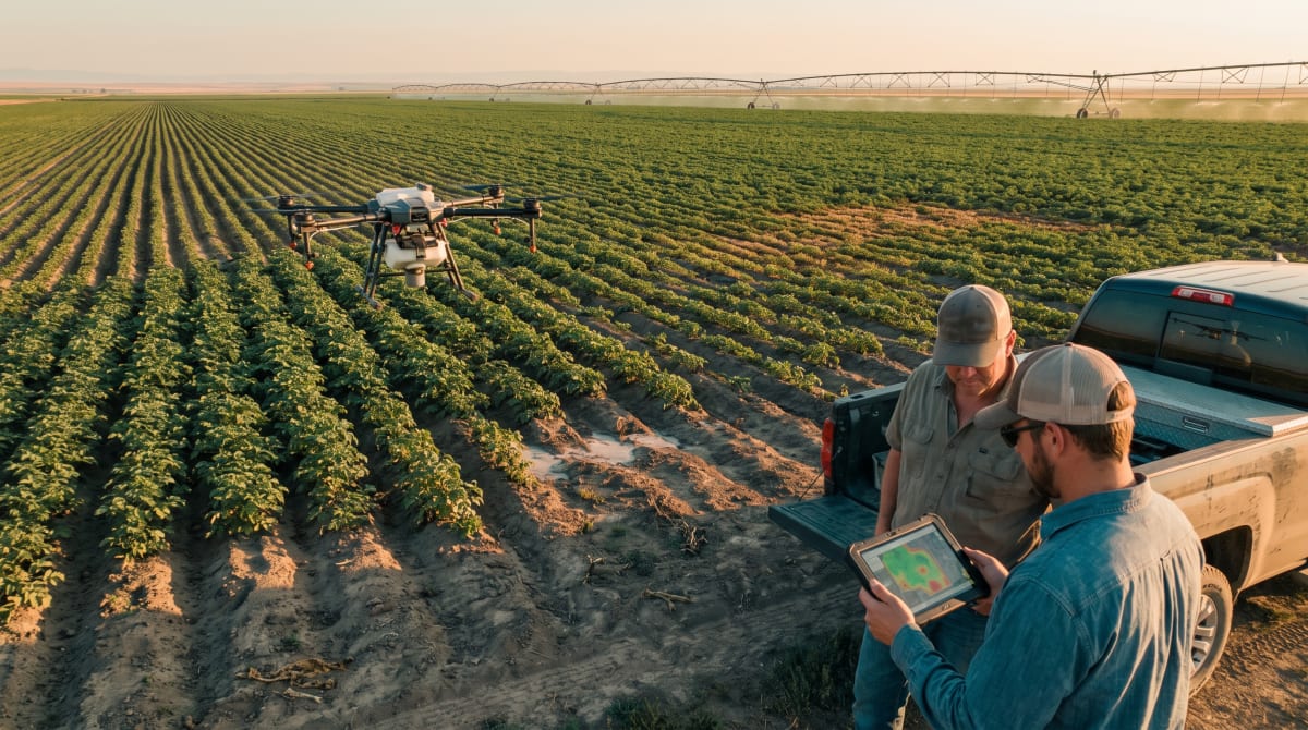 AI-Powered Drones Reshape Precision Agriculture Monitoring