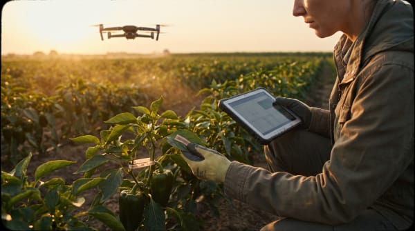 Wearable Plant Sensors Bring Early Warning to Crop Stress Detection