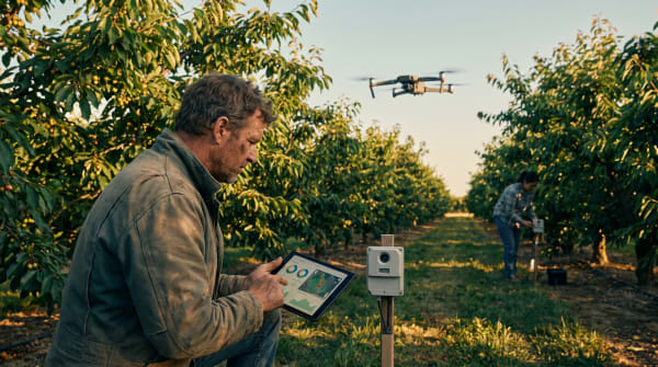 Precision Pollination: Connecting Pollinator Activity to Fruit Crop Performance