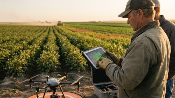 AI-Enhanced Satellite Imagery Brings 1-Meter Field Clarity
