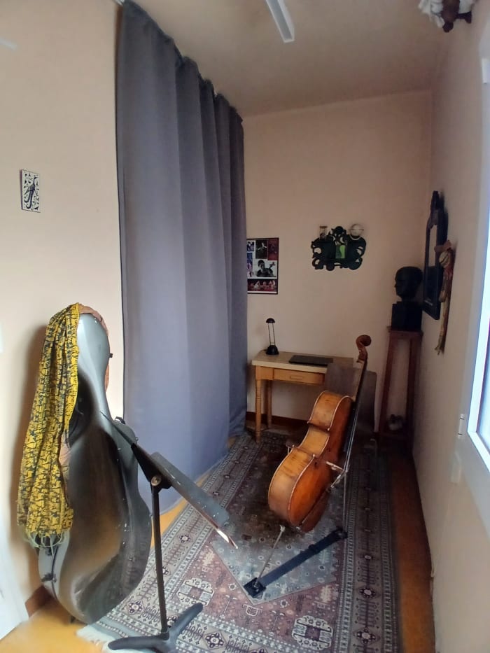 Vorhang deNoise PRO 1550 bei Kundin Gabrielle