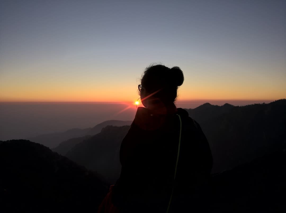 Sunset silhouette