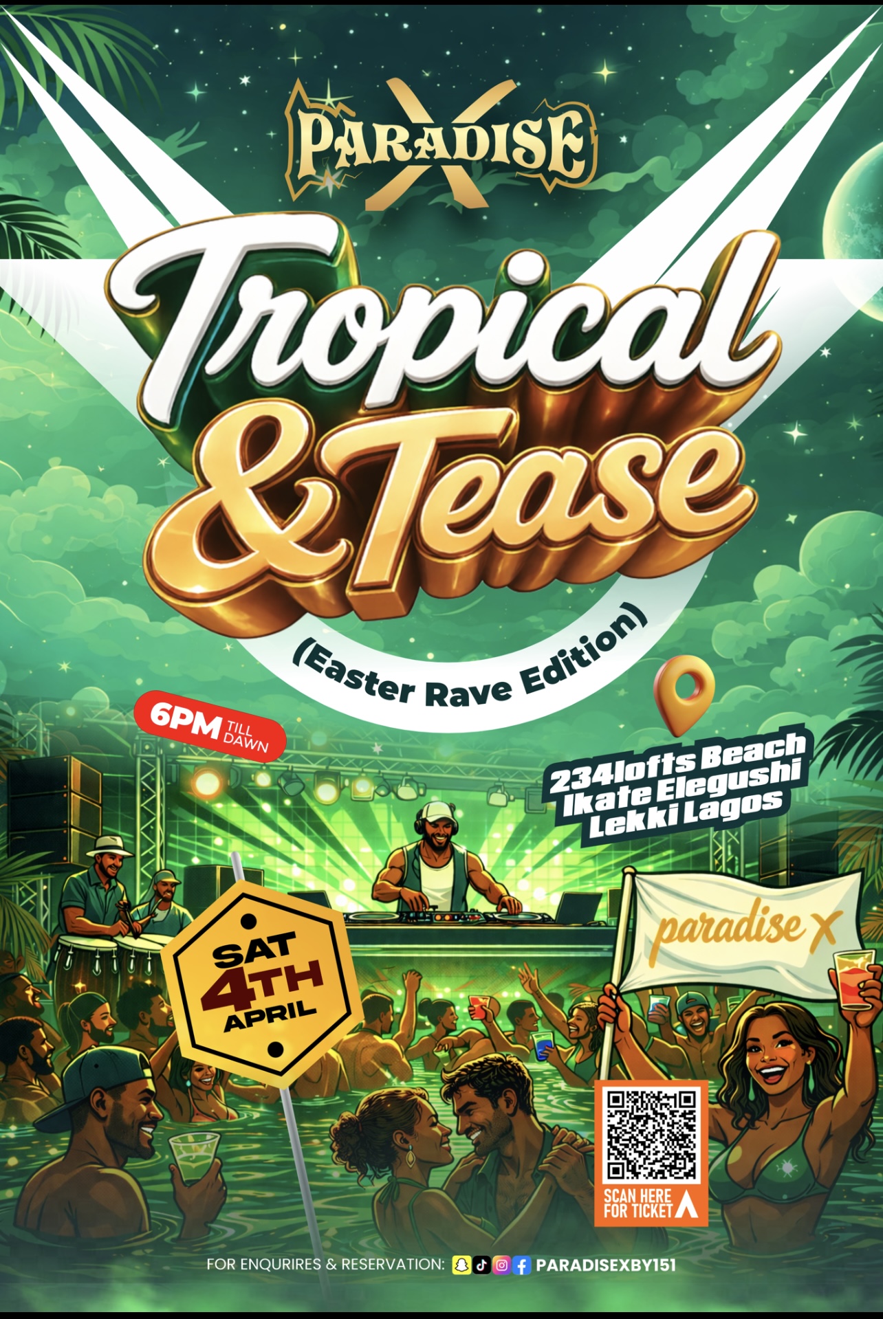 PARADISE X: Tropical & Tease