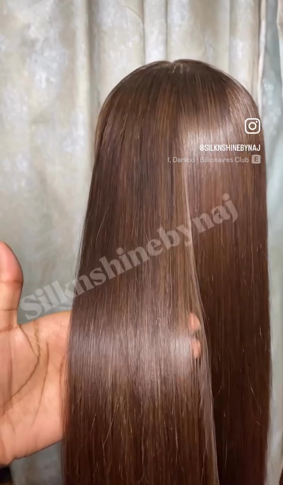 Wig styling