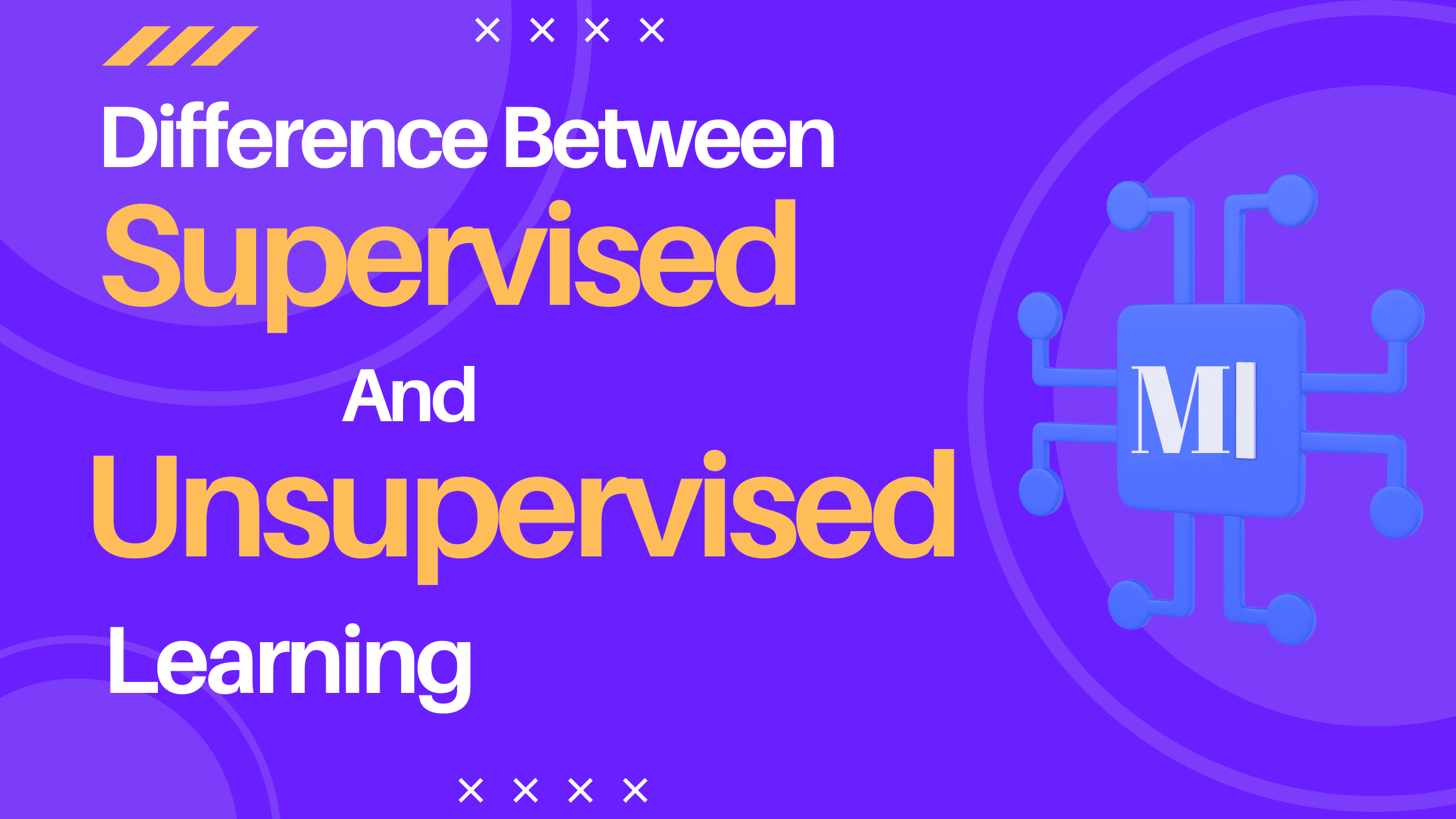 Difference Between Supervised and Unsupervised Learning Ankit Chaurasia