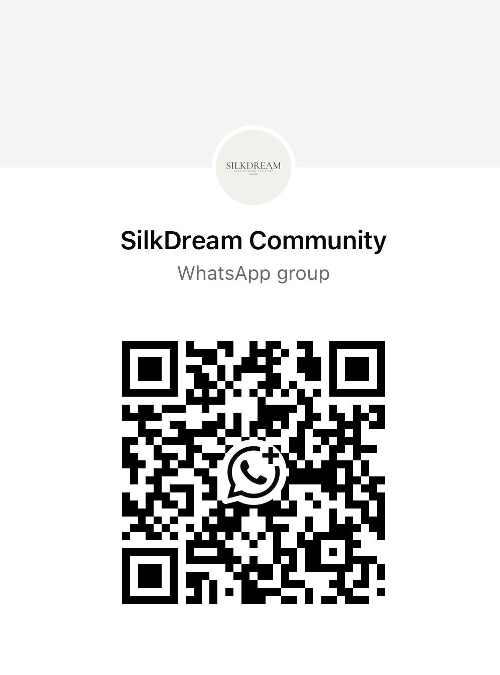 SilkDream WhatsApp Community