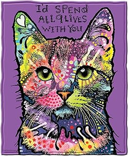 Dawhud Direct Cat Blanket - Soft and Cozy for Travel