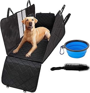 Car Boot Cover for Dogs with Anti-Slip Lamination