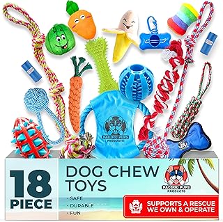 Pacific Pups 18 Piece Bulk Dog Toy Pack product image